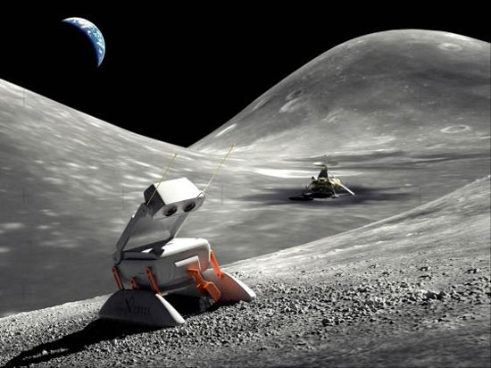 Video: Mô phỏng mẫu thử Selenokhod trên mặt trăng