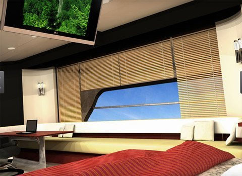 Ngắm siêu tàu bay xa xỉ bậc nhất thế giới