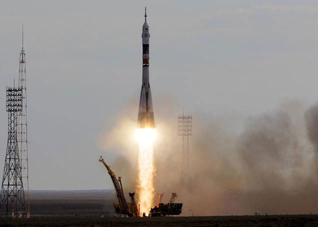 Nga ra mắt tàu sân bay tên lửa Soyuz-FG mang 5 vệ tinh
