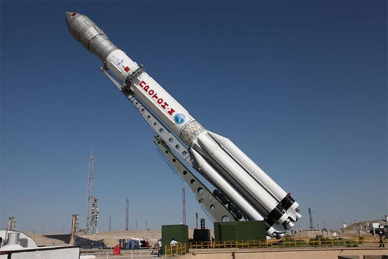 Tên lửa đẩy vũ trụ Proton-M rơi ngay sau khi phóng