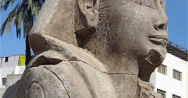 Phát hiện tượng nhân sư Ai Cập cổ đại tại Israel