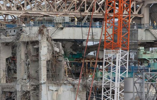 Lại phát hiện hơi nước tại nhà máy điện Fukushima