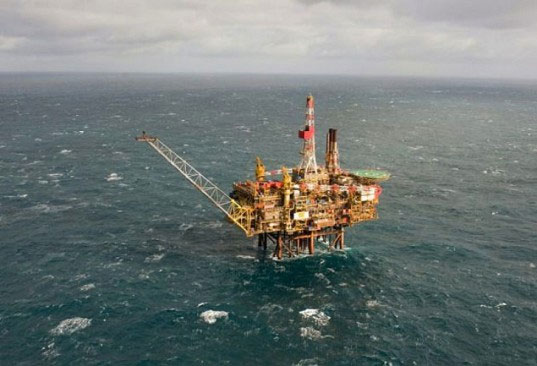 216 tấn dầu rò rỉ ra biển Bắc