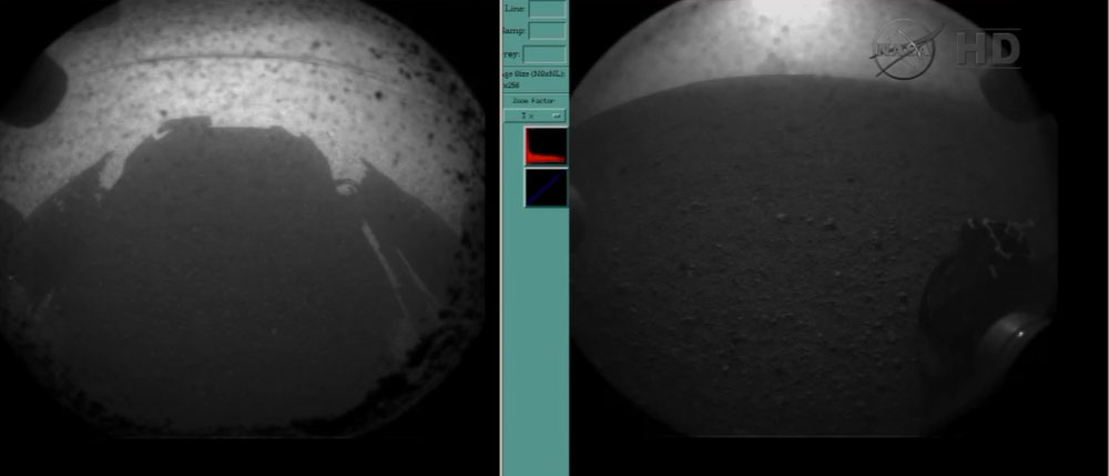 Tàu Curiosity đã đáp thành công xuống sao Hỏa