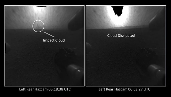Đám mây kì lạ trên sao Hoả do robot Curiosity gửi về