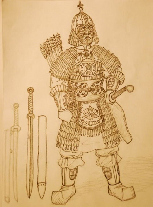 Mặt nạ chiến (War mask) đã được người Mông Cổ sử dụng trong nhiều cuộc chinh phục của họ Những quân đoàn “quỷ dữ" bất tử trong lịch sử