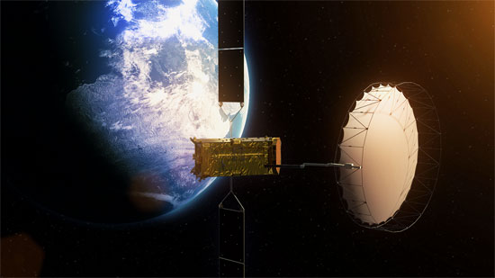 Alphasat đã vào vị trí
