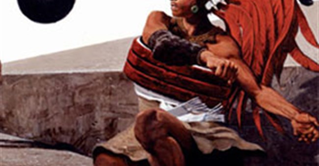 Pok-a-tok: Trò chơi bóng hiến tế khủng khiếp của người Maya