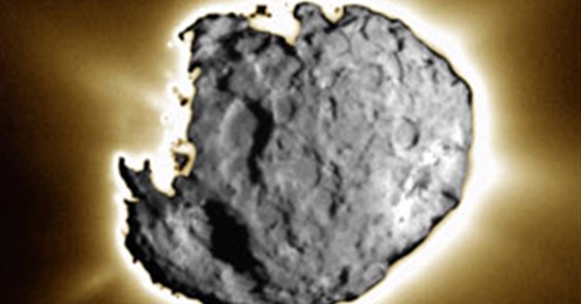 Thiên thạch mang vàng xuống trái đất