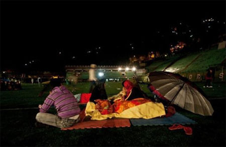 Tình cảnh người dân vùng động đất Himalaya