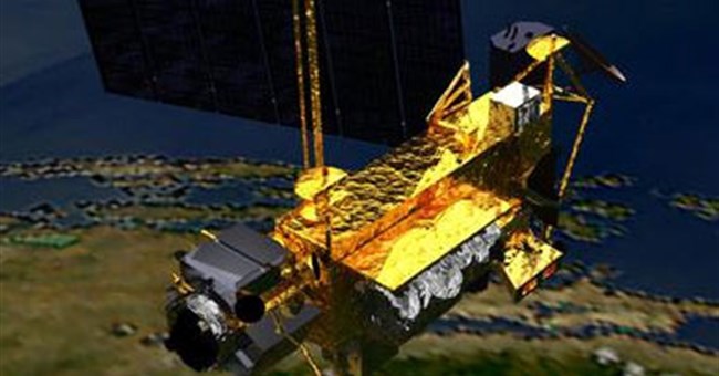 Vệ tinh Mỹ đã lao xuống Thái Bình Dương