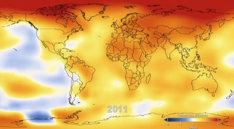 Nhiệt độ Trái đất tăng kỷ lục sau hơn 100 năm 