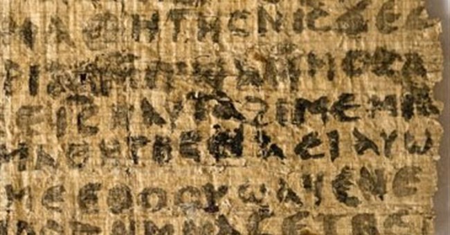 Mảnh giấy cổ tiết lộ về hôn nhân của Chúa 