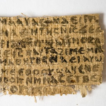 Mảnh giấy cổ tiết lộ về hôn nhân của Chúa 