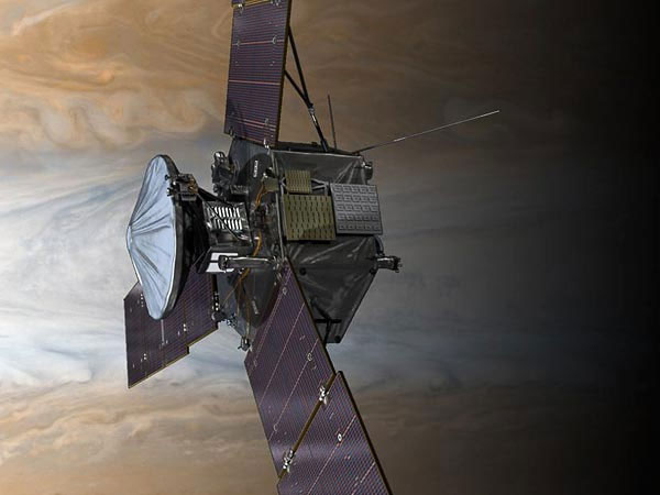 Phi thuyền Juno thẳng hướng sao Mộc