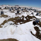 Hiện tượng tuyết rơi cực lạ trên sa mạc Atacama