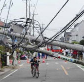 Lốc xoáy tại Nhật Bản làm gần 70 người bị thương