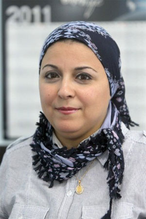 Bà Israa Abdel Fattah. (Ảnh: AFP)