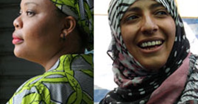 Nobel Hòa bình về tay ba nhà hoạt động nữ quyền