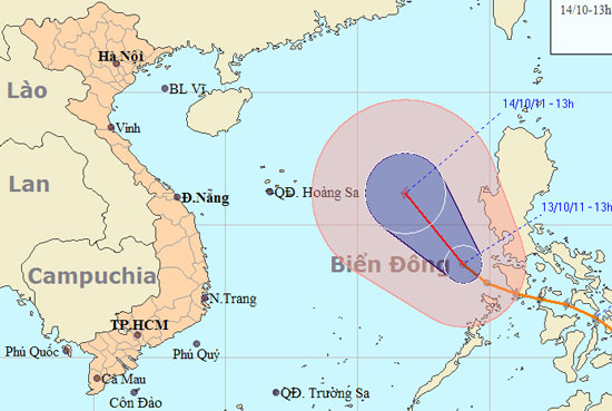 Bão Banyan suy yếu rồi bất ngờ “hồi sinh”