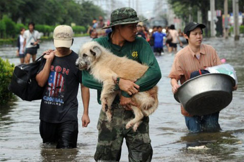 12 triệu người Bangkok thấp thỏm lo bị lụt
