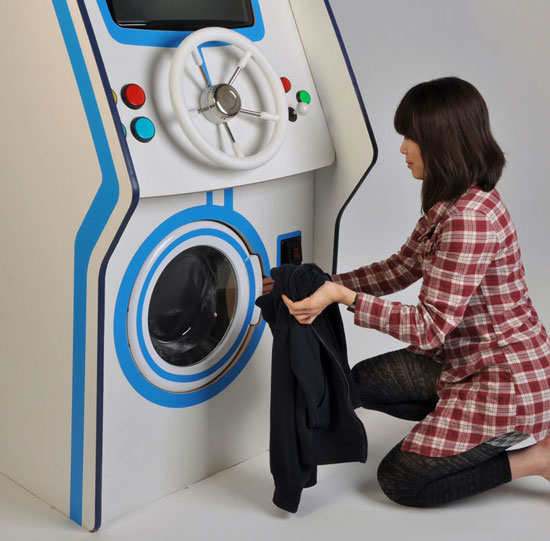 Giặt quần áo bằng… game