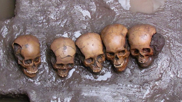 Mexico: Phát hiện xương sọ, xương hàm 500 năm tuổi