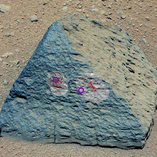 Phát hiện đá trên sao Hỏa có thành phần giống tại Trái đất