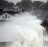 Chùm ảnh: Siêu bão Sandy tàn phá nước Mỹ