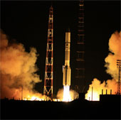 Nga phóng thành công vệ tinh viễn thông châu Âu