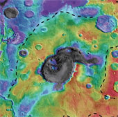 Siêu núi lửa trên sao Hỏa
