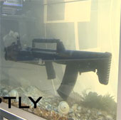 Video: Nga tiết lộ loại súng bắn cả trên cạn dưới nước