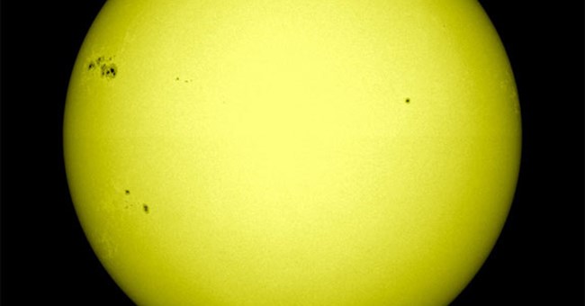 Phát hiện vết đen mặt trời lớn nhất 