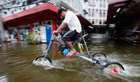 Sáng kiến trong lũ lụt ở Bangkok 