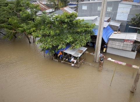 Đức hỗ trợ Việt Nam khắc phục hậu quả lũ lụt