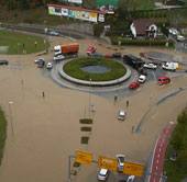 Mưa lớn gây lũ lụt và sạt lở nghiêm trọng ở Slovenia