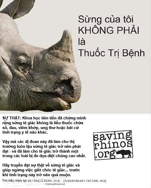 Chiến dịch bảo vệ tê giác