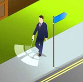 Video: Thiết bị giúp người mù đi xe đạp