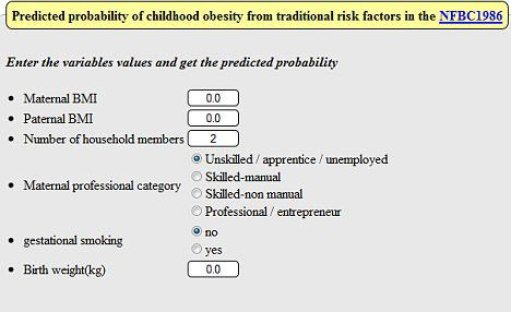 Sáu câu hỏi giúp dự đoán nguy cơ béo phì ở trẻ.
