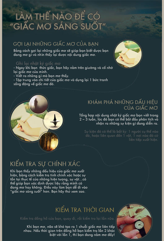 Làm thế nào để kiểm soát giấc mơ của bạn?