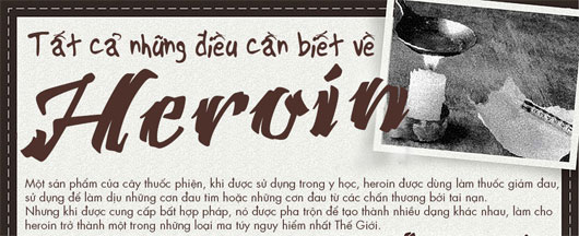 Tất cả những điều bạn cần biết về heroin
