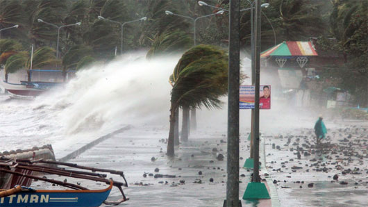 Siêu bão Haiyan và những câu hỏi về biến đổi khí hậu
