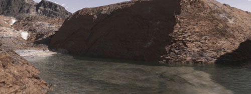 NASA tung clip sao Hỏa lênh láng nước