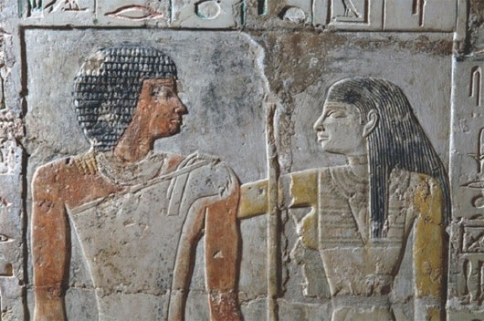 Hé lộ chuyện "yêu" của người Ai Cập cổ đại
