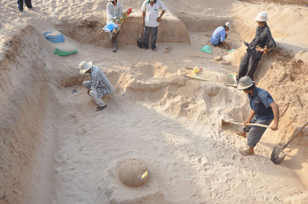 Bình Thuận phát hiện di tích của người Chăm xưa
