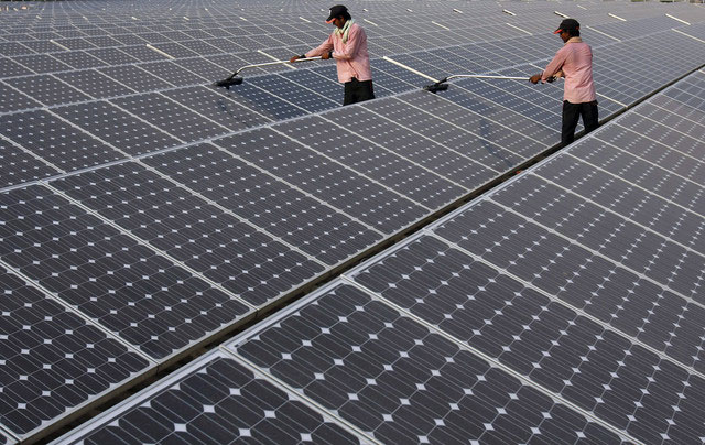 Bùng nổ năng lượng mặt trời tại Ấn Độ