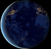Video: Hình ảnh địa cầu vào ban đêm