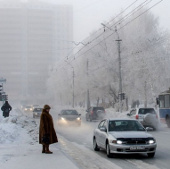 Nước Nga trải qua ngày giá rét nhất trong mùa đông