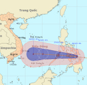 Cơn bão cuối cùng năm 2012 vào biển Đông