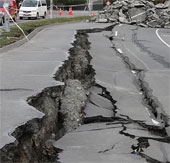 Động đất làm suy yếu vỏ trái đất